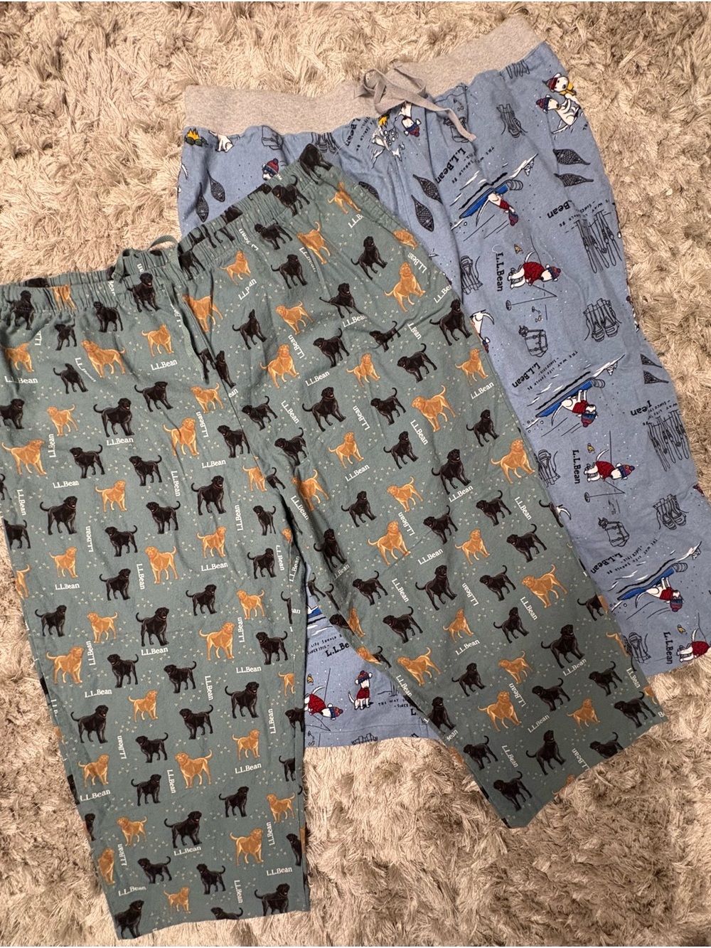 L.L. Bean size 3X pajamas (2 pairs) NWOT